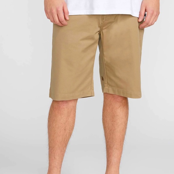 Shorts Khaki Vmonty Stretch Shorts Waist Size 33